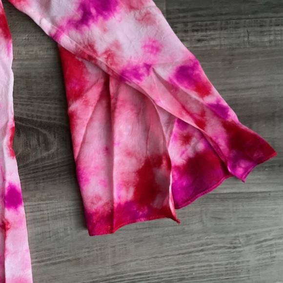 Trina Turk SUNSHINY DRESS Pink Silk Dress NWT Size XS - Picture 4 of 8